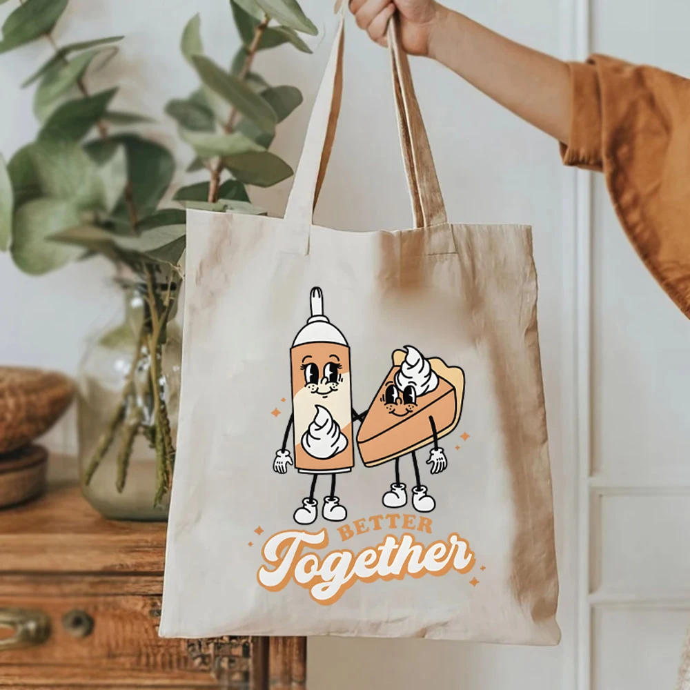 Thanksgiving Bags Retro Thanksgiving Women's Handbag Pumpkin Pie Women's Handbag's Better Together Women Handbags Turkey Day Bag