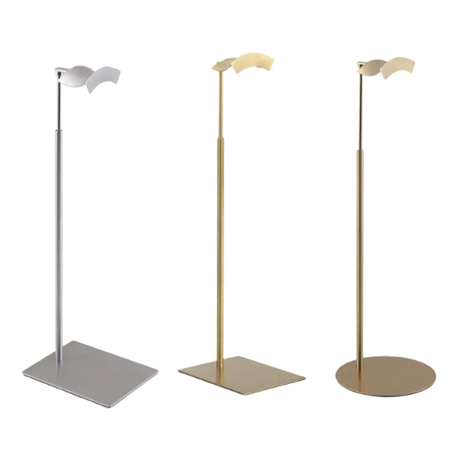 

Телескопическая подставка для сумок, подставка для кошелька, регулируемая высота, гладкая настольная многофункциональная стойка для сумок для магазина