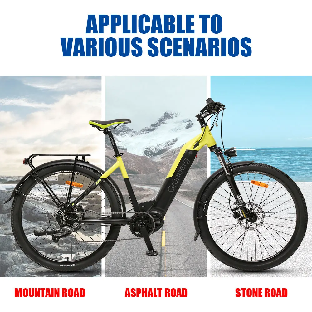 TXED Alloy 48v 1000w Electric Bike 26 Inch Fat Tire Ebike Trekking Mtb Electric Mountain Bikes