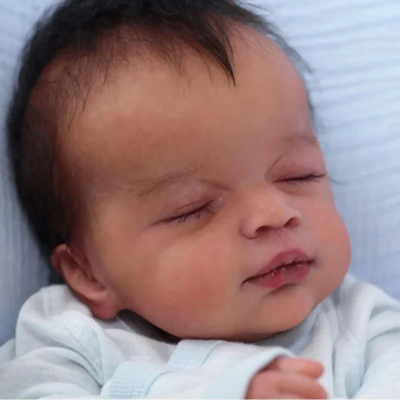 Coco 20 inch Reborn Doll Kit Onvoltooide Ongeverfd Frisse Kleur Lege DIY Pop Onderdelen Met Doek Lichaam Collectible Art Doll