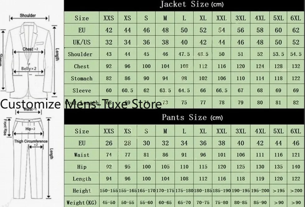 Royal Men's Velvet Suits Double Breasted Black Collar Coat for Business Wedding