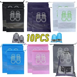 10/5Pcs Travel Shoe Bags Portable Sneaker Bags Waterproof Shoe Bags Dustproof Shoes Pouches Organizer for Travel Storage Bag