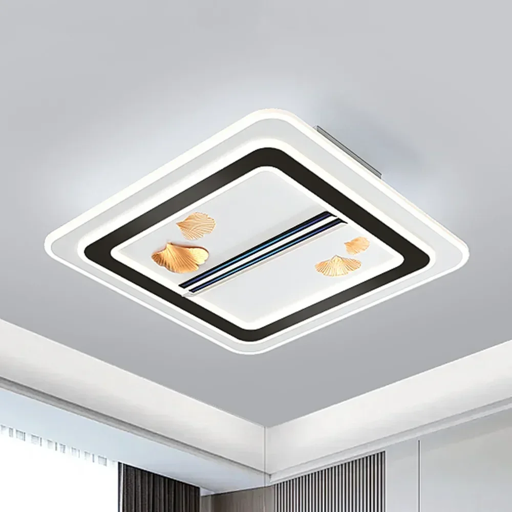 LED onzichtbare bladloze ventilator plafondlamp woonkamer slimme afstandsbediening plafondventilator lamp voor kamer slaapkamer led plafondventilator