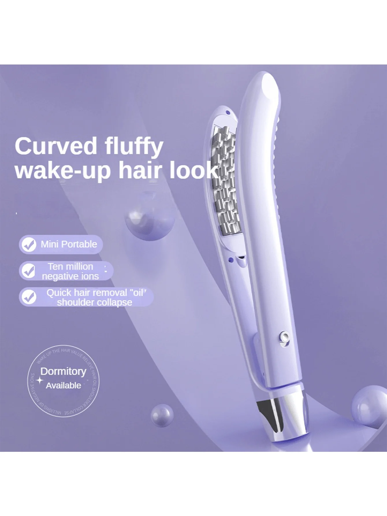 Hair Curler, Fluffy Curls Wand For Root Curling, Hair Curling Tools For Women, Valentine's Day Gift