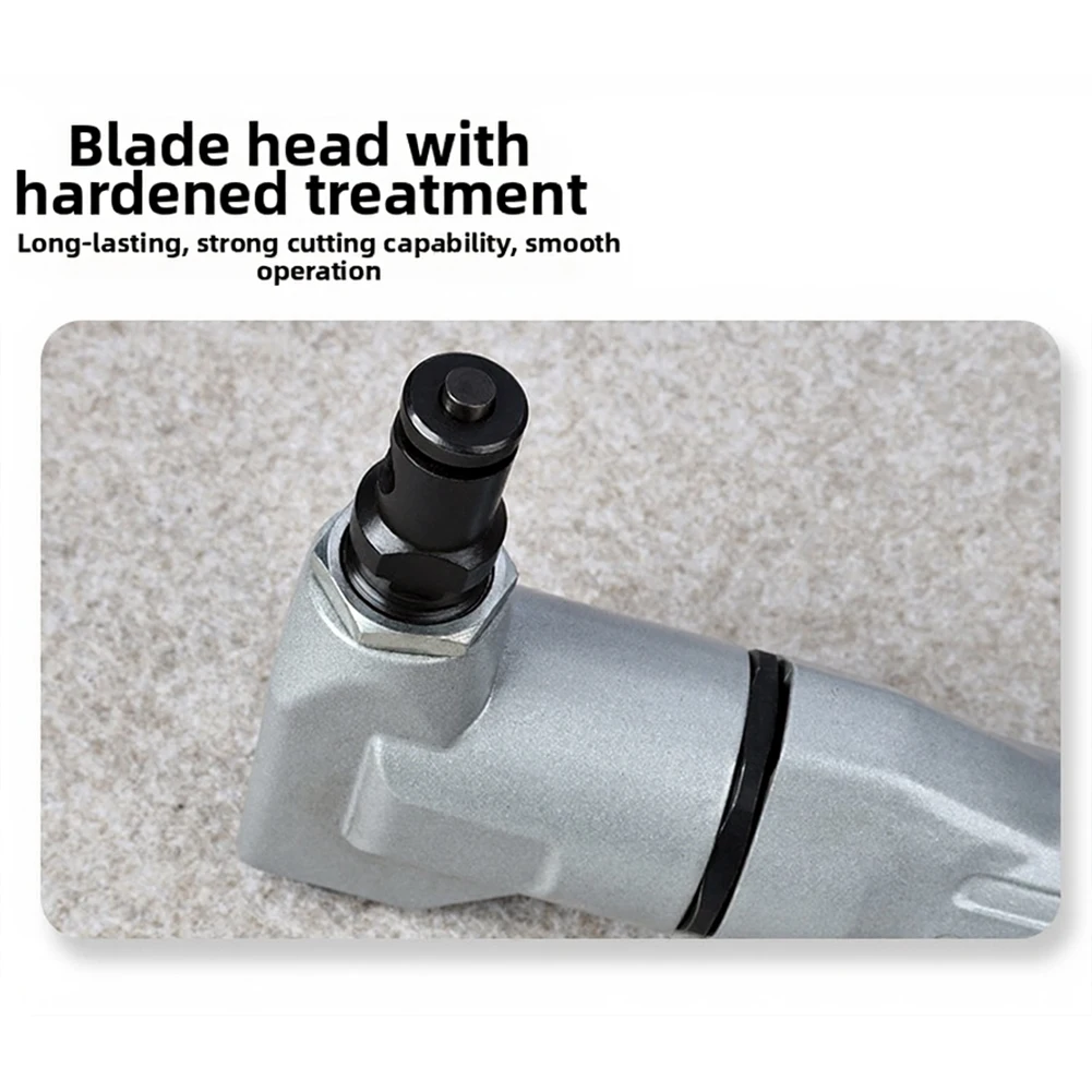 Compact Pneumatic Cutting Shears for Workshop Use 220x103x42mm Aluminum Body 2800 CPM Metal Cutting Efficiency