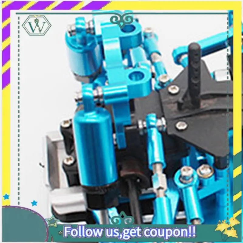 

(Новый) 1 шт. 25T сервопривод для Wltoys A949 A959-B A969 A979 K929 RC Автозапчасти, серый и 1 шт. Металлический модернизированный цилиндр рулевого управления