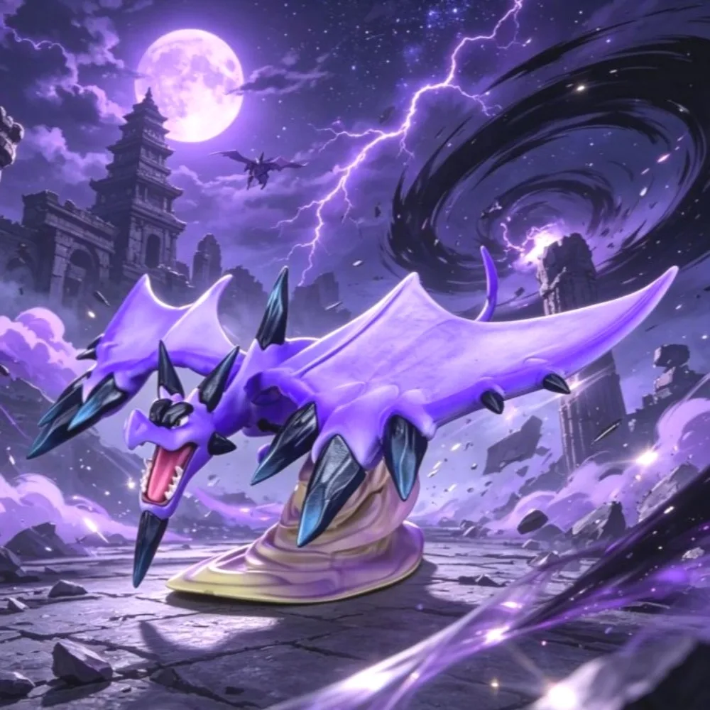 16cm Anime Figure Mega Aerodactyl Pokemon Action Figures Pvc Statue Desktop Ornamen Collection Model Toys Gifts