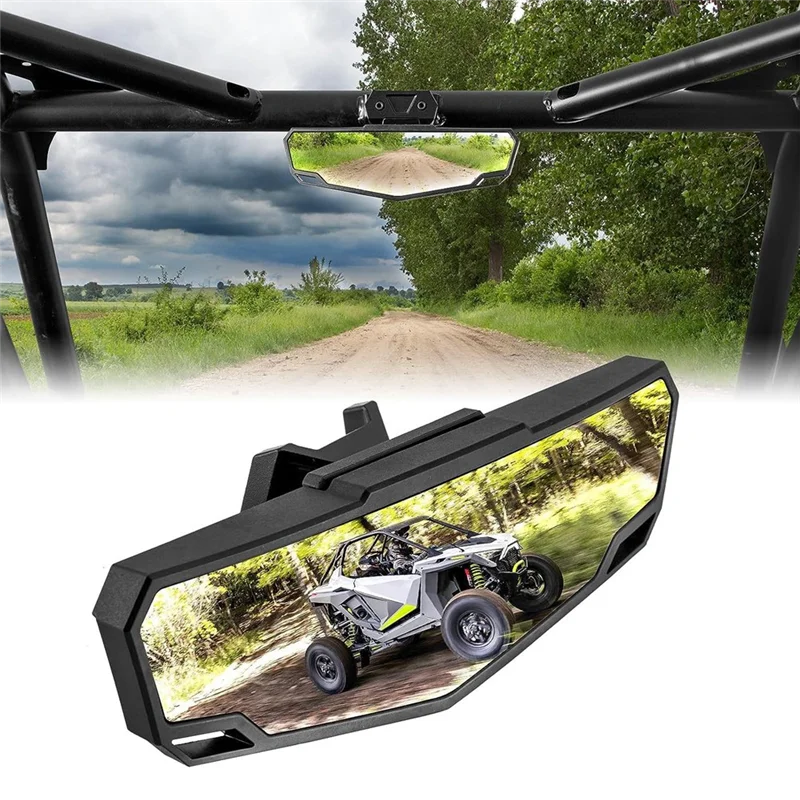 

Classic-UTV Rear View Mirror, Center Convex Rearview Mirror 2883763 For Polaris RZR PRO XP/XP 4 2020 2021 2022 2023 Replacement