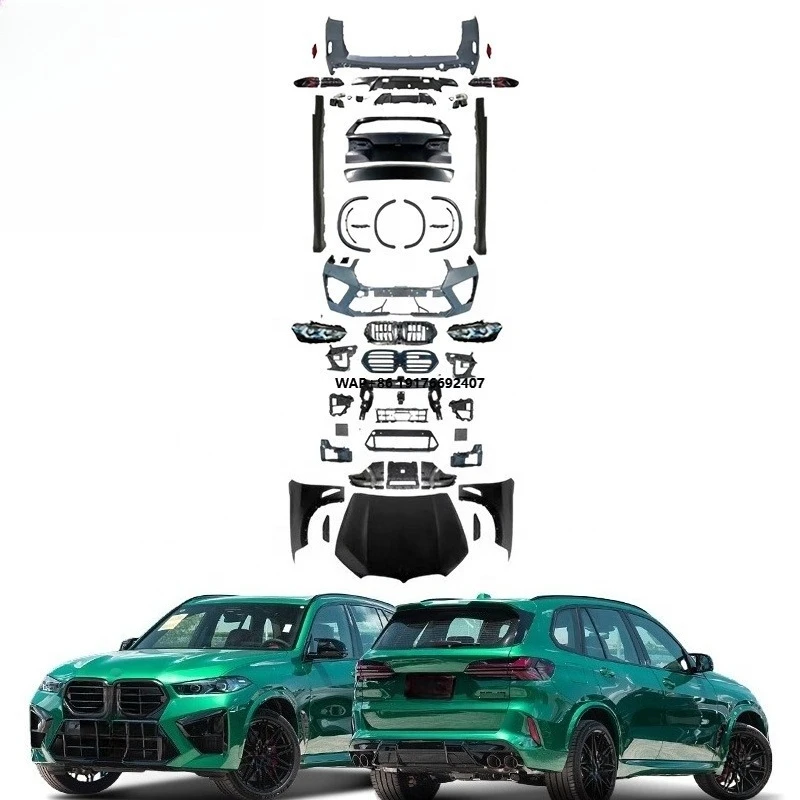 X5 F15 to G05 Body Kit for X5 F15 Body Kit Upgrade to X5 G05 Car Bumper Bodykit F15 Old to New Kit NO NEED CUT Version