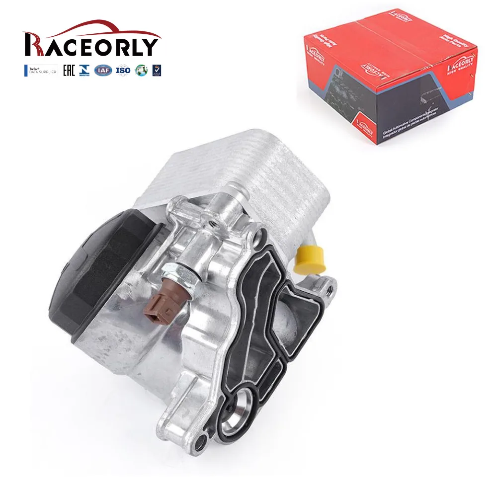 

RACEORLY Engine Oil Filter Assembly for BMW 128i 328i 335i 528i 530xi X3 N20 N55