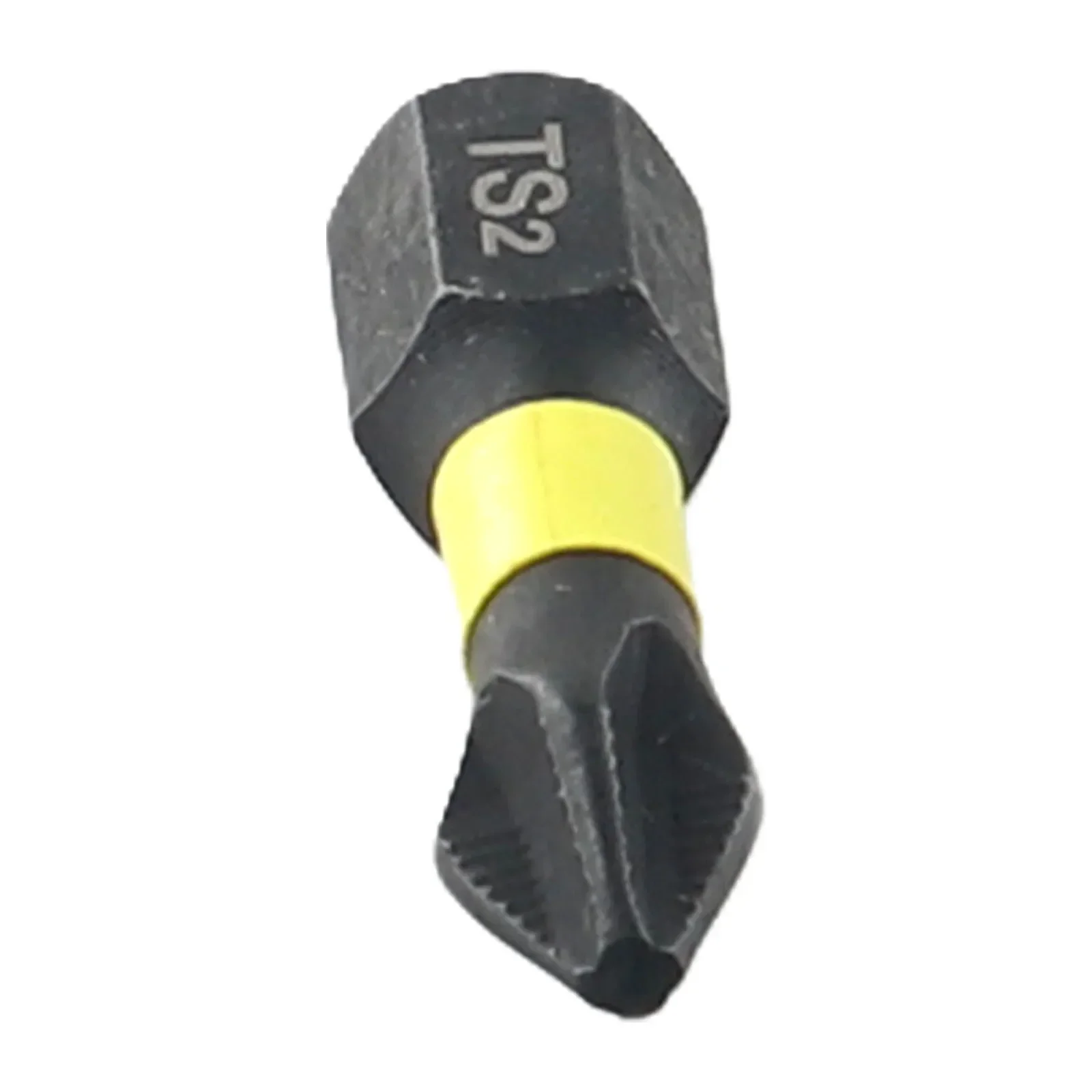 1pc 25-150mm Magnetic Non-Slip Batch Head PH2 Cross Screwdriver Hex Shank Yellow  Screwdriver Electric Screwdriver Head