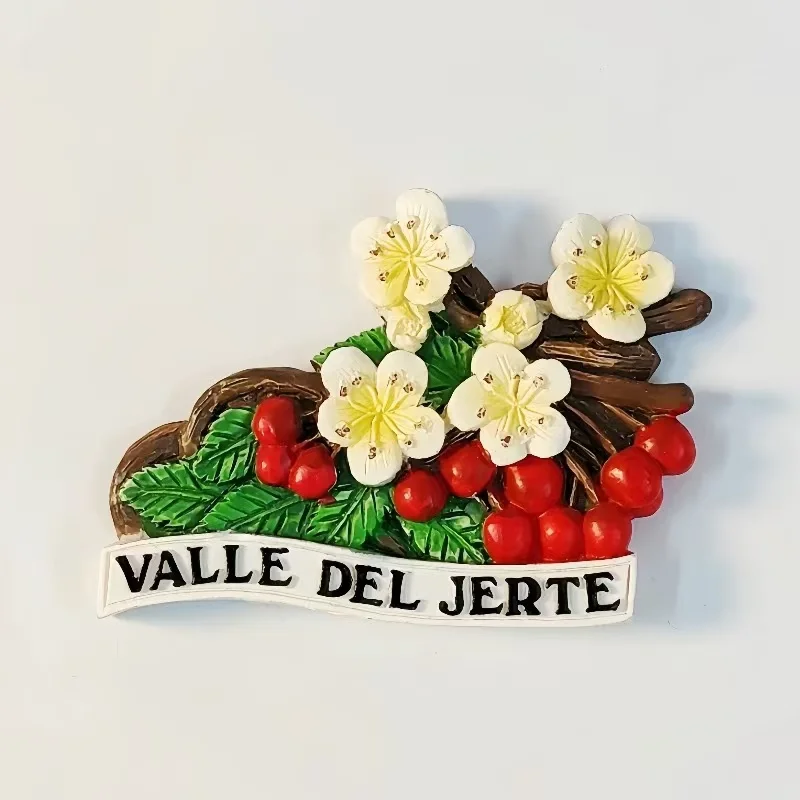 コロンビアバレー州の観光地のお土産、3D手作り絵画装飾、磁気冷蔵庫ステッカー、クリエイティブギフト