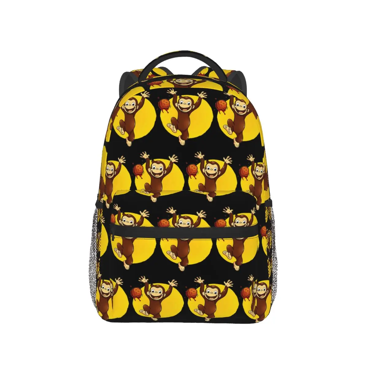 

Funny And Cute Curious George Monky Backpack Hot Sale Daypack Large Capacity Boys Girls BookBag School Bag Shoulder Bags