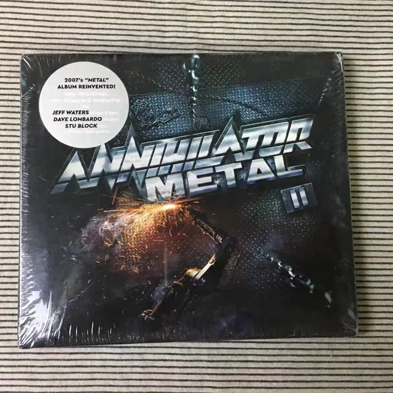 

CD Annihilator — Metal II, 2022 EarMUSIC, трэш-метал, повторная запись альбома 2007 года, Dave Lombardo/Stu Block