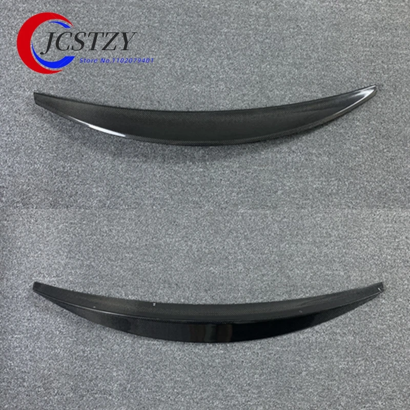 Carbon Fiber car rear trunk boot lip spoiler wing for Maserati Gran Turismo GT 2 Door flat trunk 06-11 Non Convertible