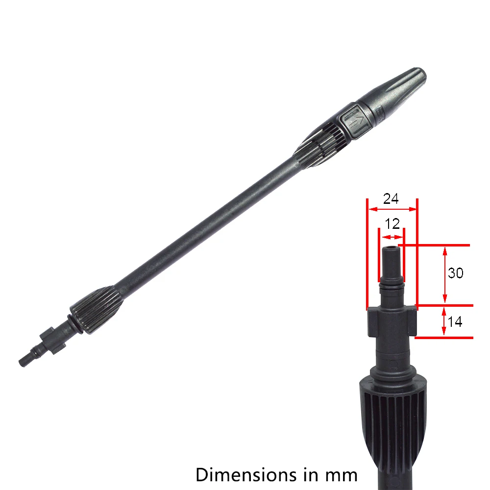 Ujung Pipa Tembak Turbo Lance pour Bosch, AQT Easy Aquatak Universal Aquatak Advance, Nettoyeur Haute Pression