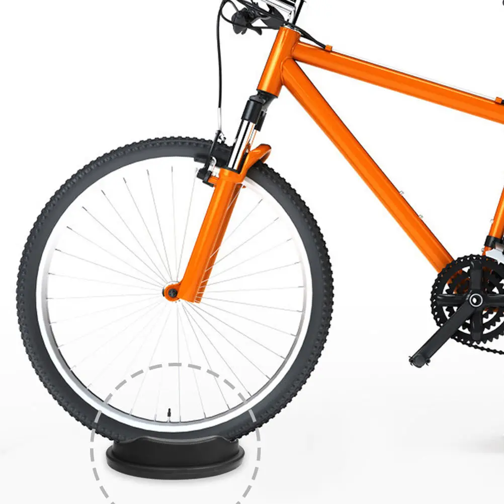 

2Pcs Front Wheel Pad Bike Support Block for Indoor Riding Platform Stable Structure Nonslip Bottom Front Wheel Riser Blocks