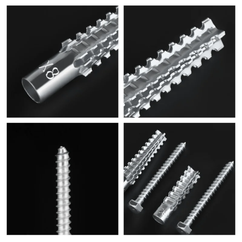 50/100Sets Metal Expansion Tube Self-Tapping Screws Kit for Concrete Wall Anchoring Drilling Plug Screws Fasteners Bolts