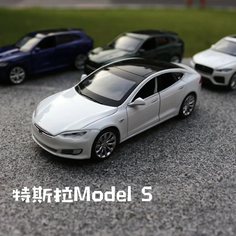

1:32 Model S High Simulation Diecast Car Metal Alloy Sound Light Model Car decoration display collection gifts