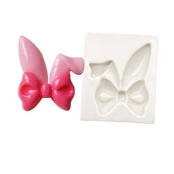 Bunny Ears Easter Silicone Sugarcraft Mold Chocolate Cupcake Baking Fondant Cake Decorating Tools