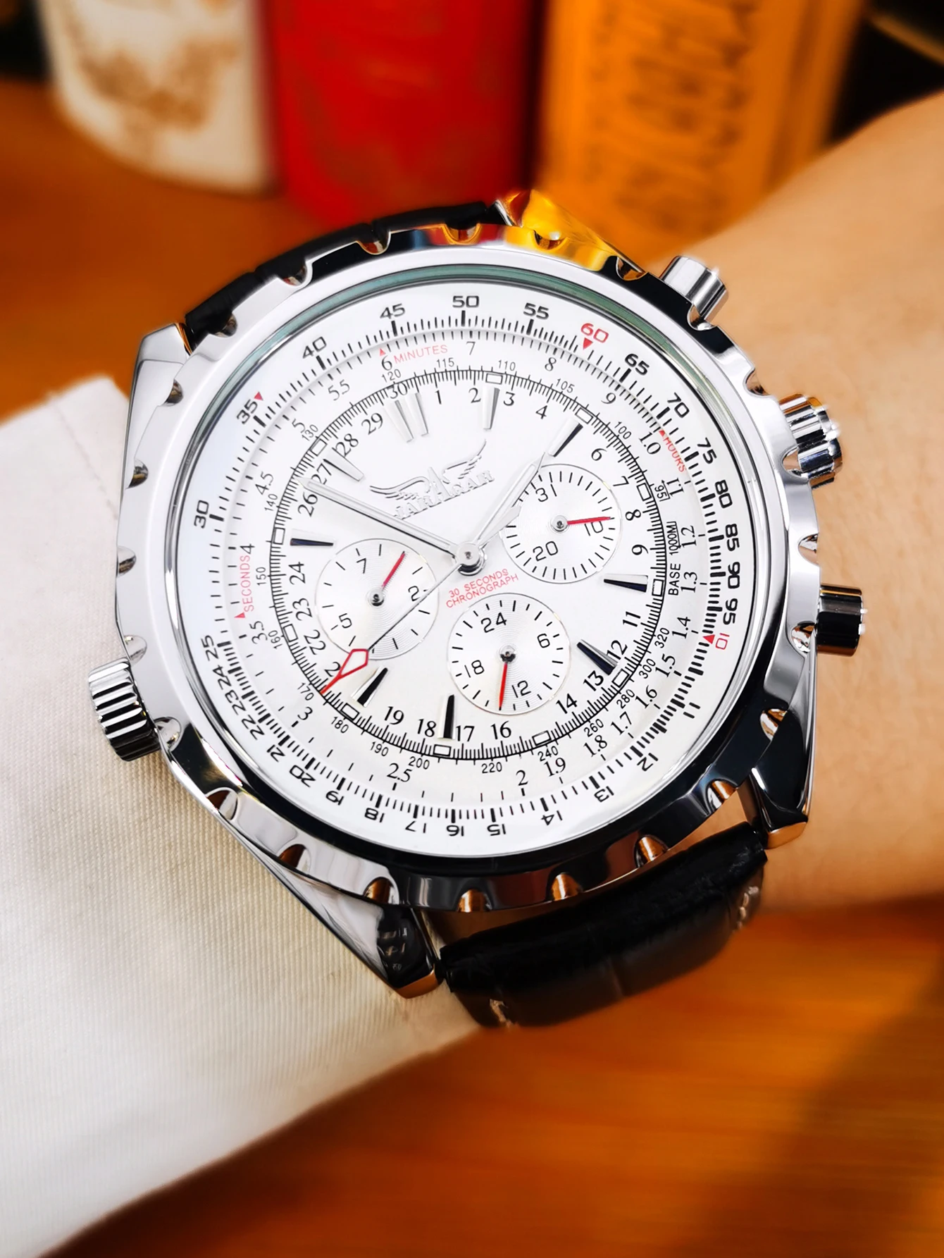 JARAGAR 212 Neue Herren Automatik-Mechanische Uhr Mode Business Luxus Kalender Woche Herren Premium-Uhr Geschenk Reloj Hombre – Detail 18