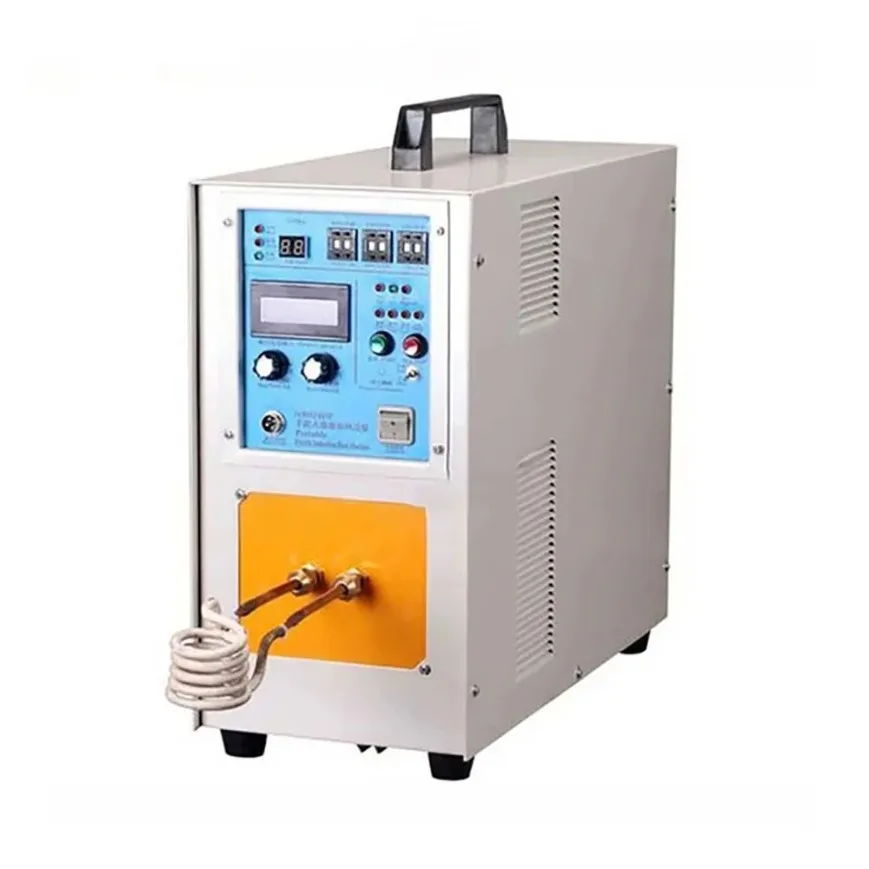 40KW High Frequency Induction Heater Furnace, Quenching Melting Iron Welder Heat Treatment Forging 30-100KHz
