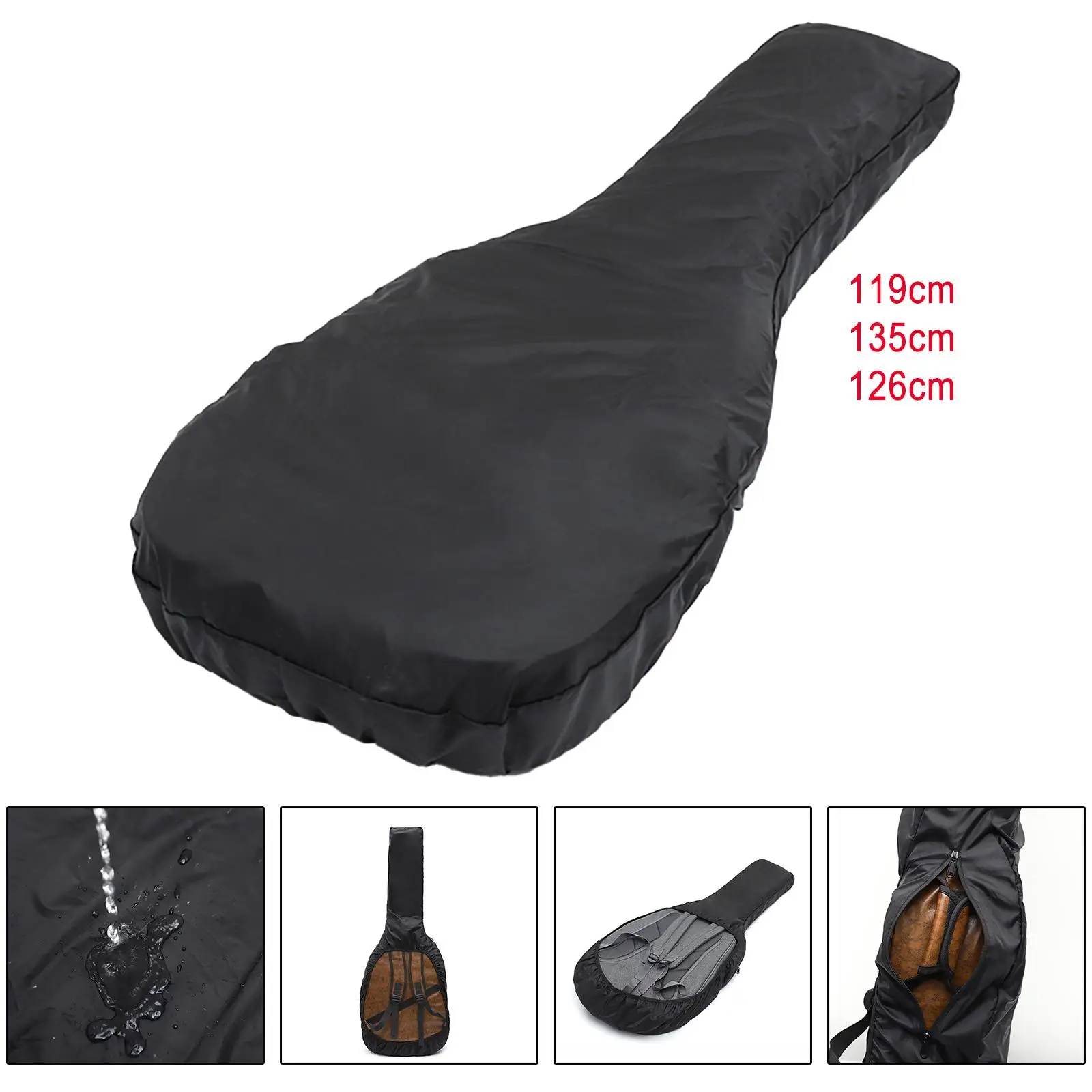 

Рюкзак для гитары, пылезащитный чехол, сумка для инструментов, дождевик, замена, простая в использовании погода