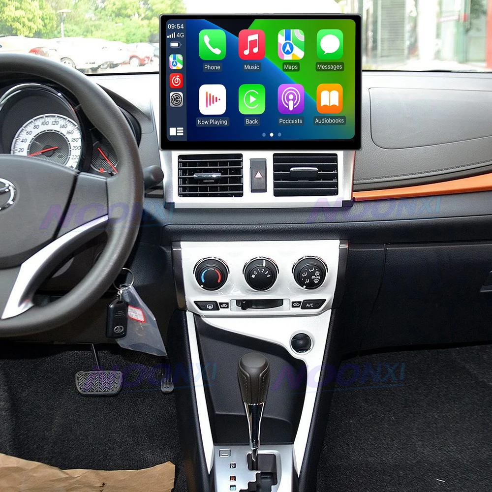 For Toyota Vios Yaris L 2013-2016 Car Radio Carplay Android Multimedia Player GPS Navigation Stereo BT WIFI Head Unit