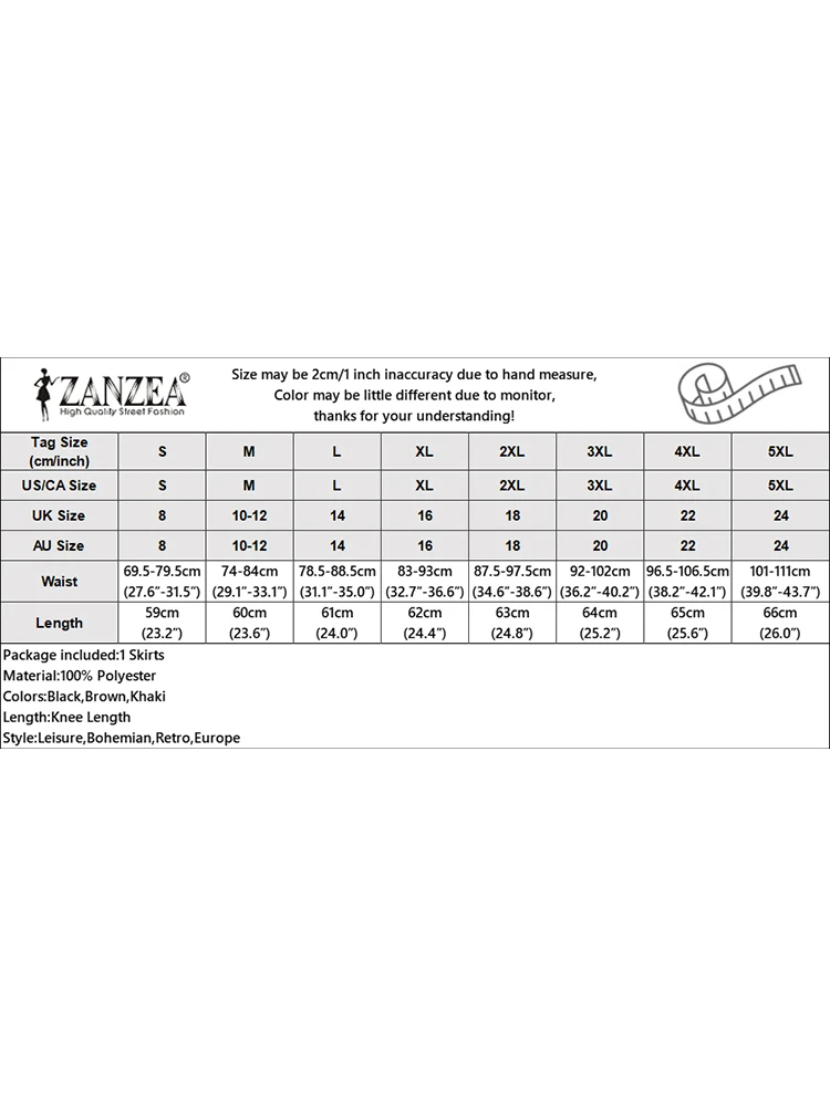 ZANZEA-Faldas de oficina para mujer, faldas plisadas lisas hasta la rodilla, elegantes, corte en A, OL, para verano, 2025