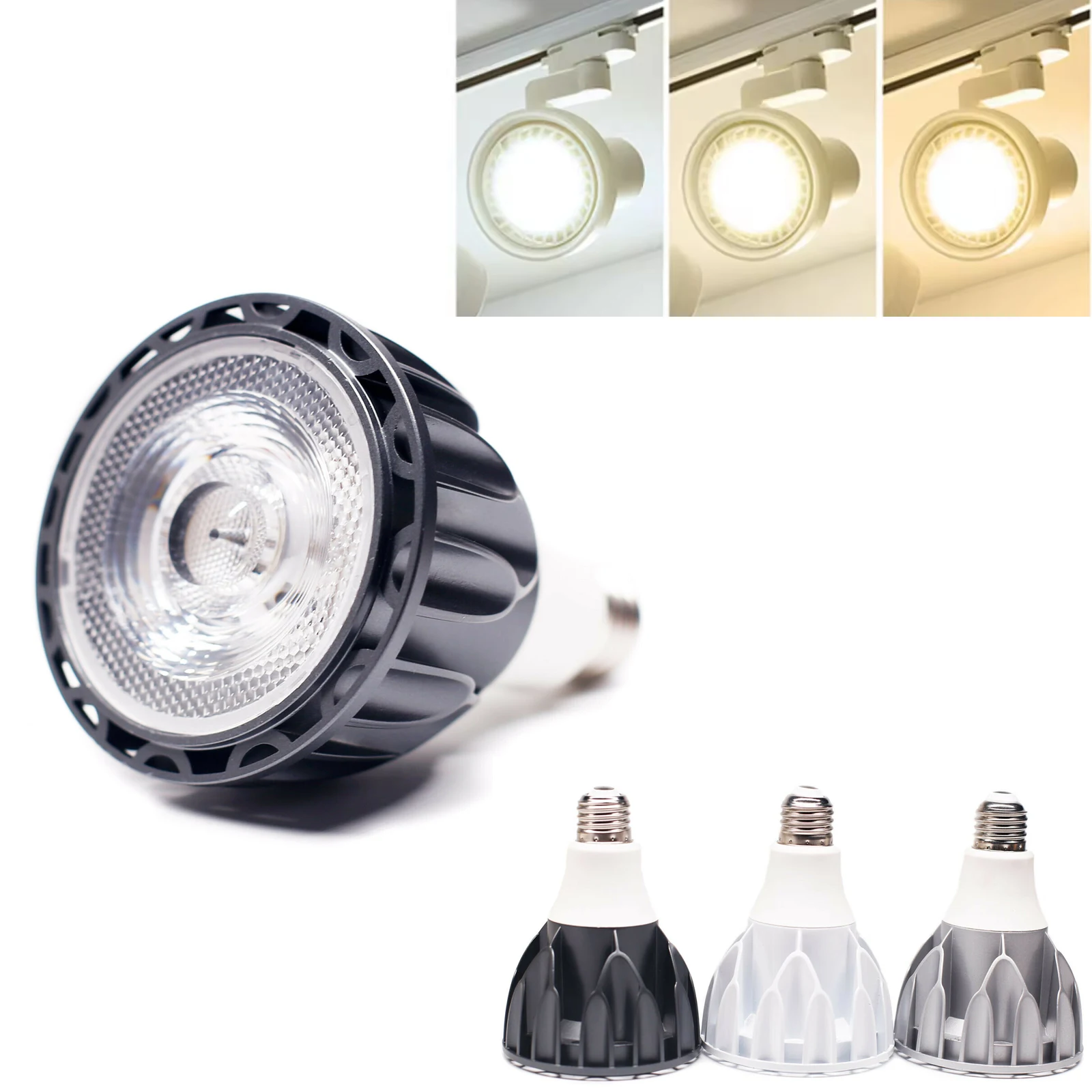 

Световой прожектор E27 Led 20w Cob - Par 3000k / 4500k / 6500k