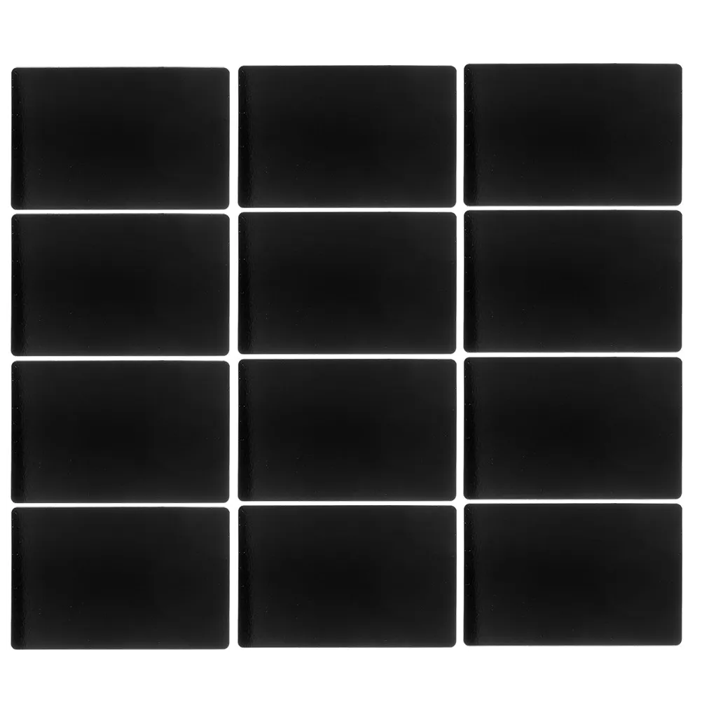 

20Pcs Blank Aluminum Business Cards Heavy Duty Scratch Resistant for Engraving Sublimation Printing Nameplates Door Tags Luggage