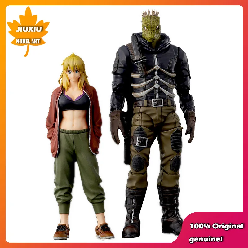 

100% Original:Dorohedoro Caiman Nikaidou 1/12 figma PVC Action Figure Anime Figure Model Toys Figure Collection Doll Gift