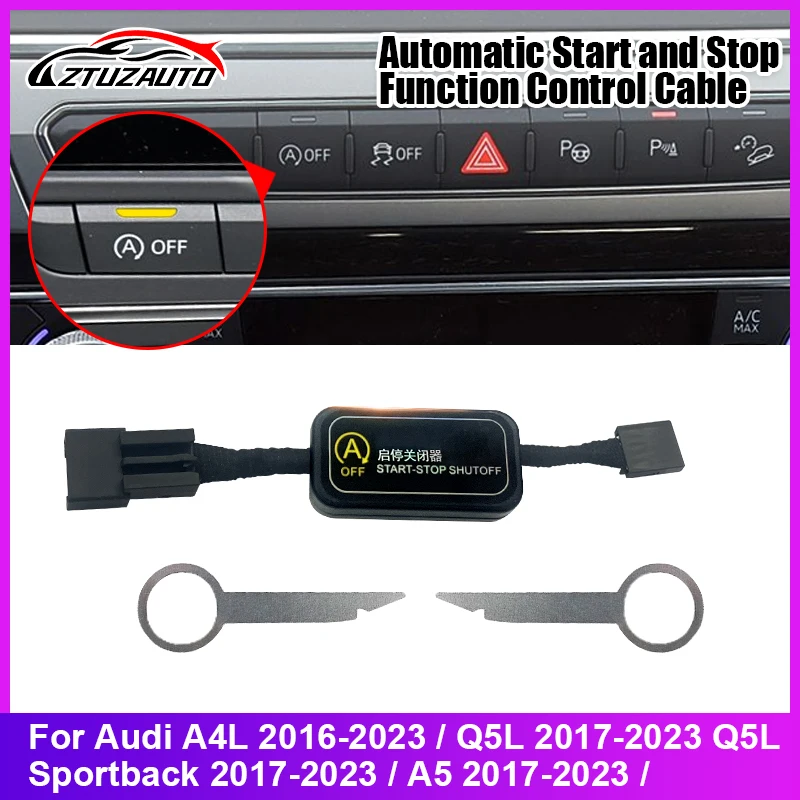 For AUDI A4 A5 Q5 Q5L Car Automatic Stop Start Engine System Off Close Control Sensor Plug Smart Stop Cancel Auto Accessorie