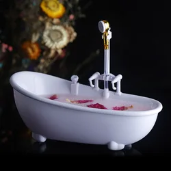 Funny Creative Bathtub Cocktail Glass Electric Plastic Cyclic Water Spray Cup Milkshake Drinks Bar Nightclub TIKI Wine Tumbler