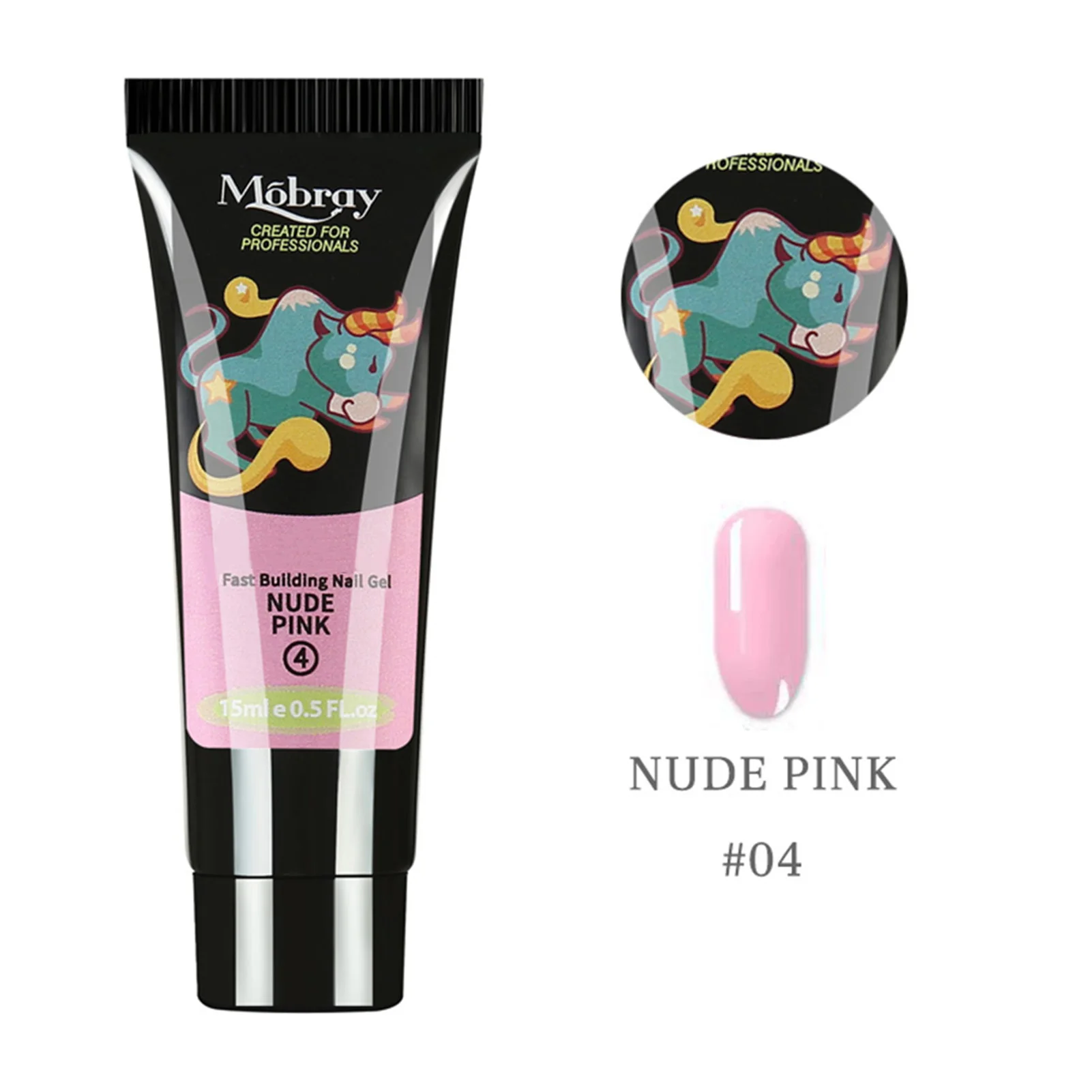 9 colori 15ml Colla per unghie per costruzione rapida Stampi per unghie trasparenti Clip per unghie Set per manicure Kit per costruzione di nail art Kit per costruzione di nail art