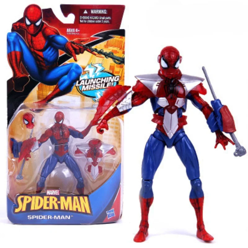 Marvel Series Spider-Man Animation Peripheral Hero Character  Desktop Model Cool Decoration Children's Gifts Boys and Girls