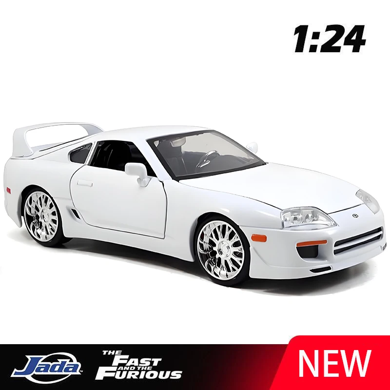 

JADA 1:24 Supra 1995 Fast & Furious Alloy Car Diecasts & Toy Vehicles Car Model Miniature Scale Model Car For Children