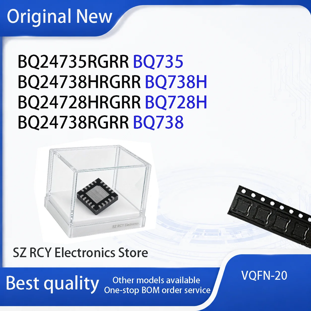 (5-30 PCS) BQ24735RGRR BQ735 BQ24738HRGRR BQ738H BQ24728HRGRR BQ728H BQ24738RGRR BQ738 BQ24735 BQ24738H BQ24728H BQ24738 IC CHIP