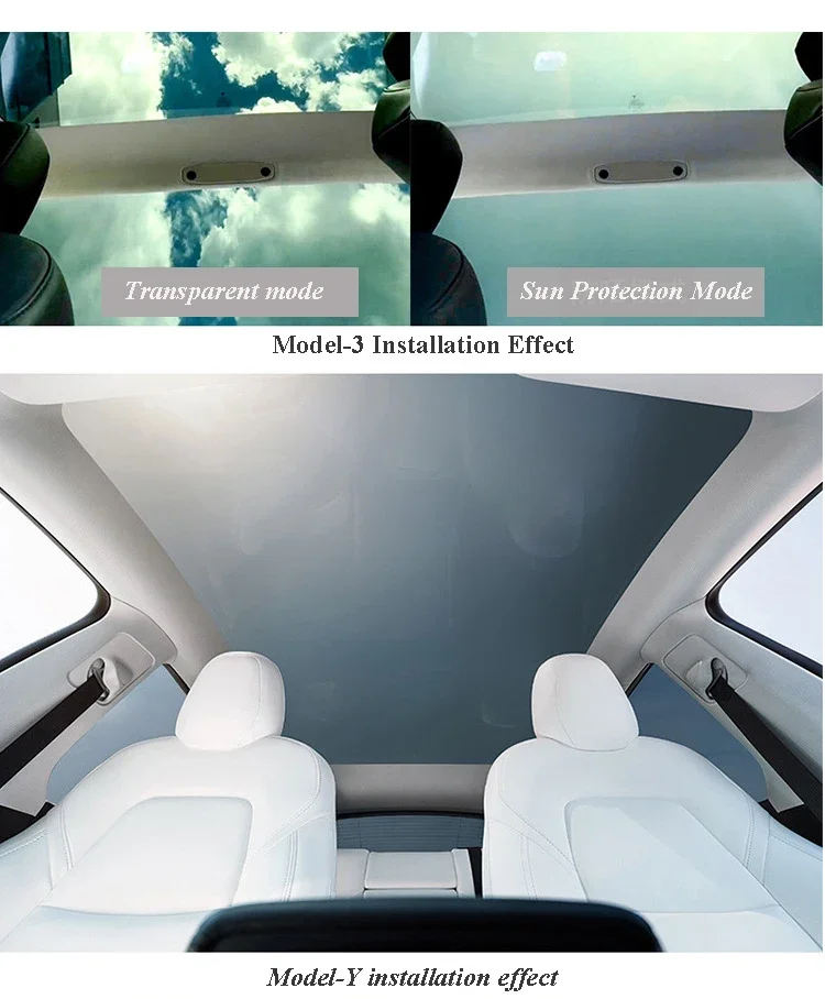 Black  Self Adhesive Pdlc Tint Smart Film for Car Car Pdlc Smart Film