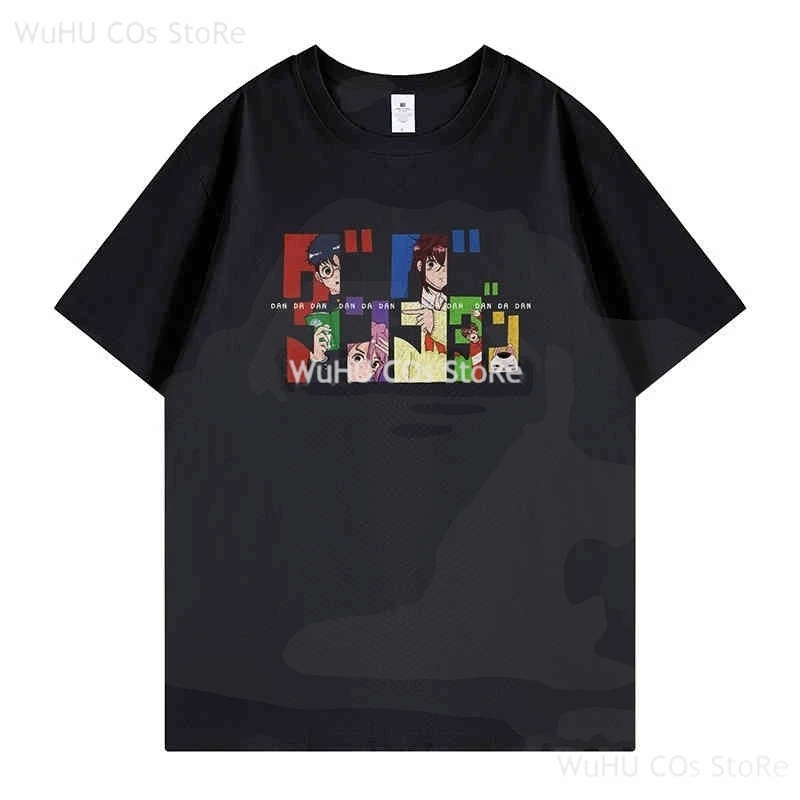 أنيمي Dandadan مومو أيأسه تأثيري كين تاكاكورا آيرا شيراتوري سايكو أيأسه تأثيري تي شيرت زي هالوين كرنفال حفلة البدلة