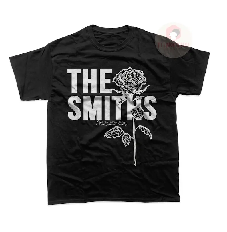 The Smiths Unisex T-Shirt - Music Band Graphic Tee - Rock Music Poster for Gift