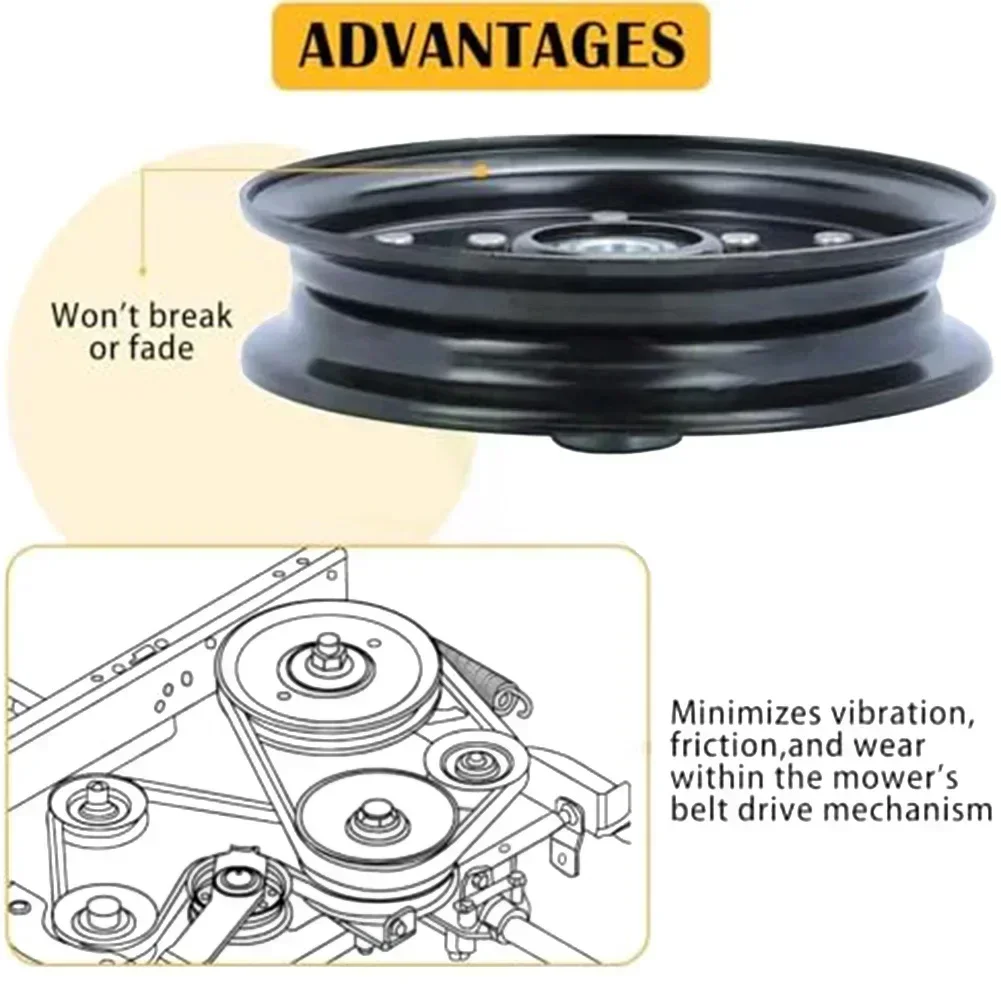 

Lawn Mower Pulley 126124 604231 Lawn Mower Pulley For Hustler 937813 937763 939207 938688 938035 Lawn Mower Parts Garden Tool
