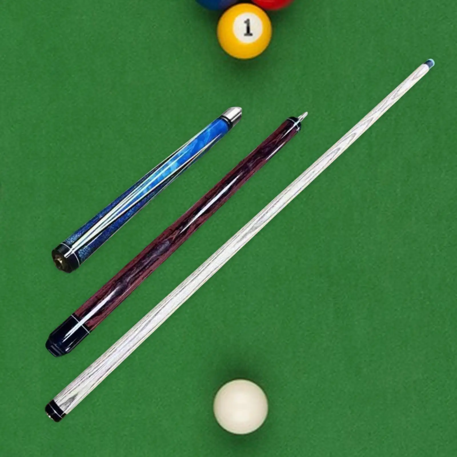 

Billiard Pool Cue Stick Pool Cue Lightweight Practical Segmented Wooden Billiard