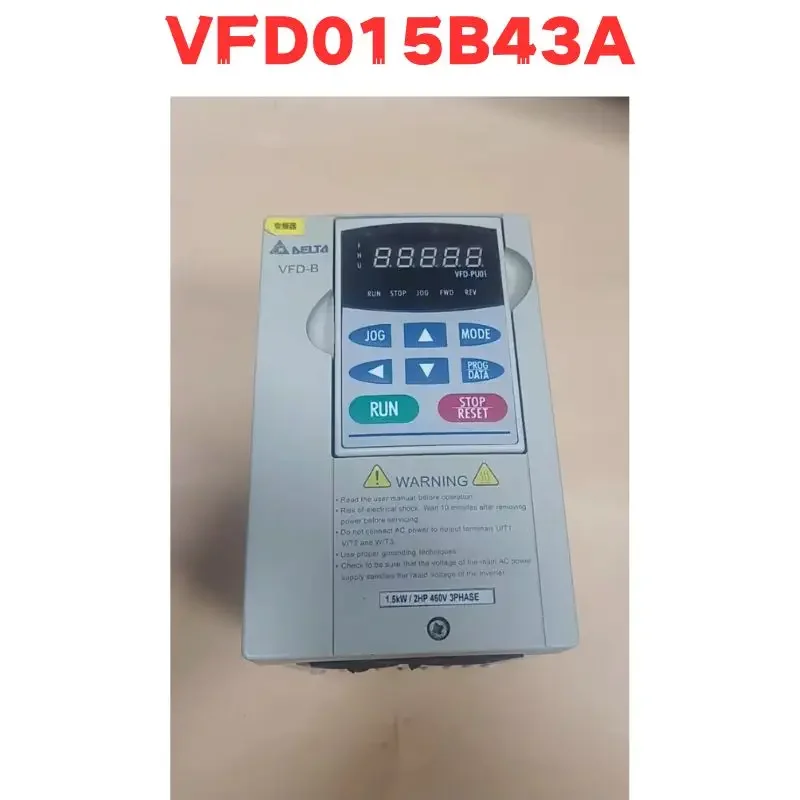 

Second-hand VFD015B43A Inverter Tested OK