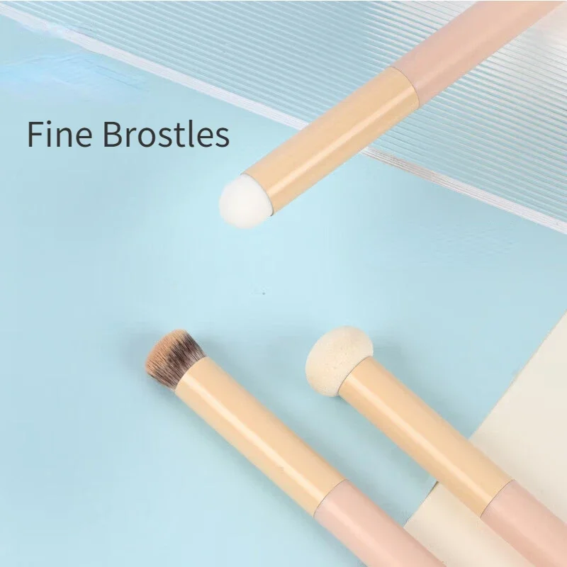 3 Style Mantou Sponge Concealer Brushes MakeUp Brushes Lipstick Lip Makeup Brush Foundation Concealer Brush Cosmetic Beauty Tool