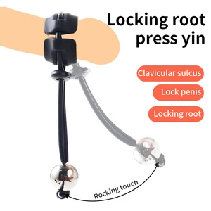 BDSM -Herren -Penisring, Übungsgerät, Gewichtslager, Penis -Extender, Ball, Samenblock, Sexspielzeug für Erwachsene für Männer 10 Hauptverkaufs -Manga Expansion Penis - №4