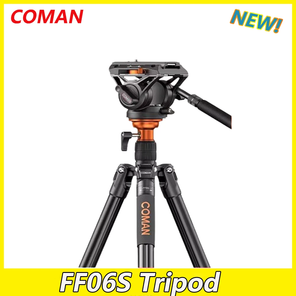 Coman FF06S Q6 Camera Tripod Microsingle Stands Portable SLR Camera Photo Tripod for Sony Canon Fuji For Vlog Video