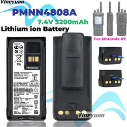 PMNN4808A NEW 7.4V 3200mAh Motorola Rechargable Battery with Type-C USB Charging for Motorola R7 PMNN4807 PMNN4809 Two Way Radio