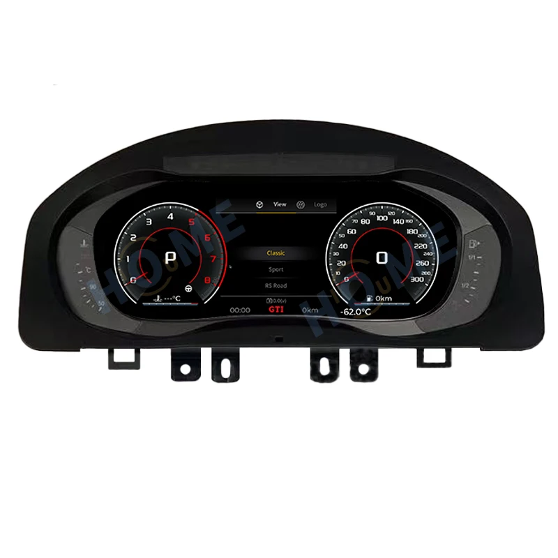 

10.25 " LCD Speed Cluster Instrument Panel for Scirocco 2009-2016 Speedometer Panel Virtual Cockpit Digital Dashboard
