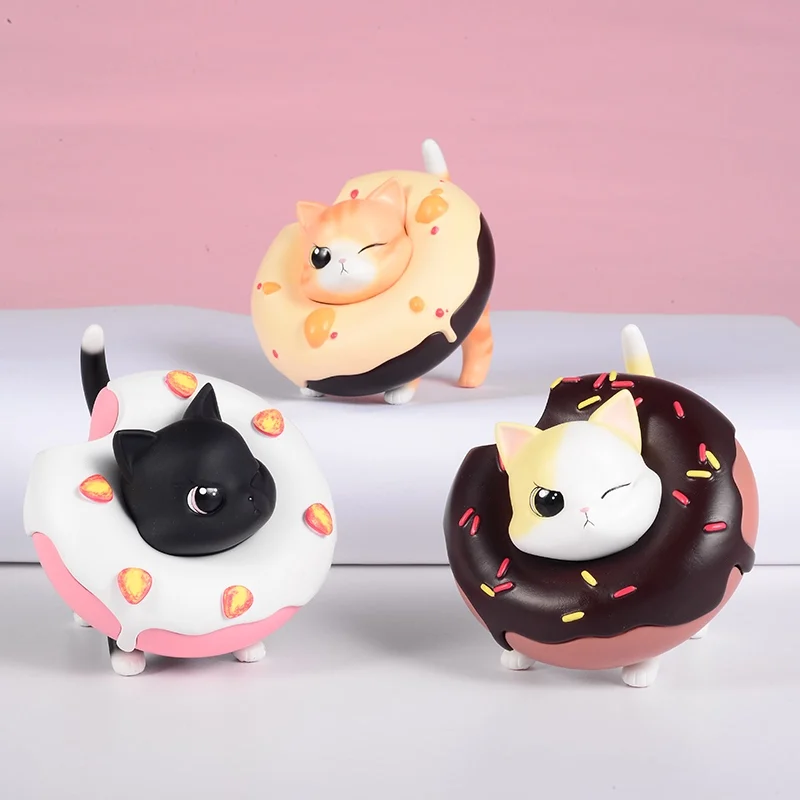 

Cat Dessert Kitten with You Again Series Blind Box Toys Mystery Box Caja Misteriosa Cartoon Figure Model Girls Birthday Gift